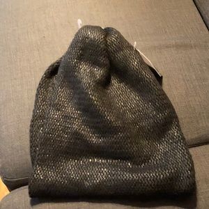 Black infinity scarf